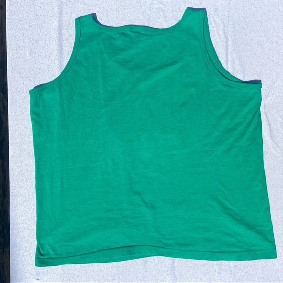 Vintage emerald green Waikiki Beach Hawaii tank top size XL - Picture 9 of 9
